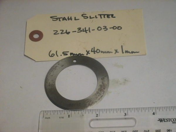 SLITTER BLADE STAHL_STAHL 226-341-03-00