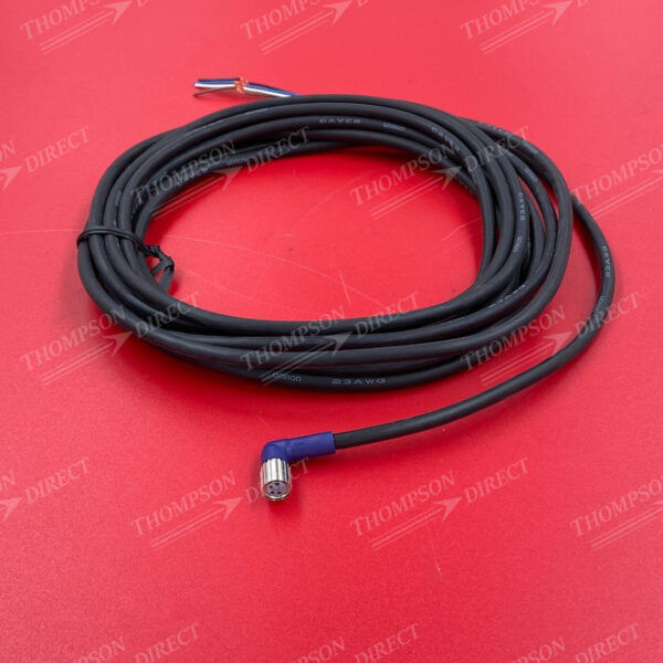 690.55.034 Pre-wired cable female connector M8 90 ° PVC 4 wires 5 mt